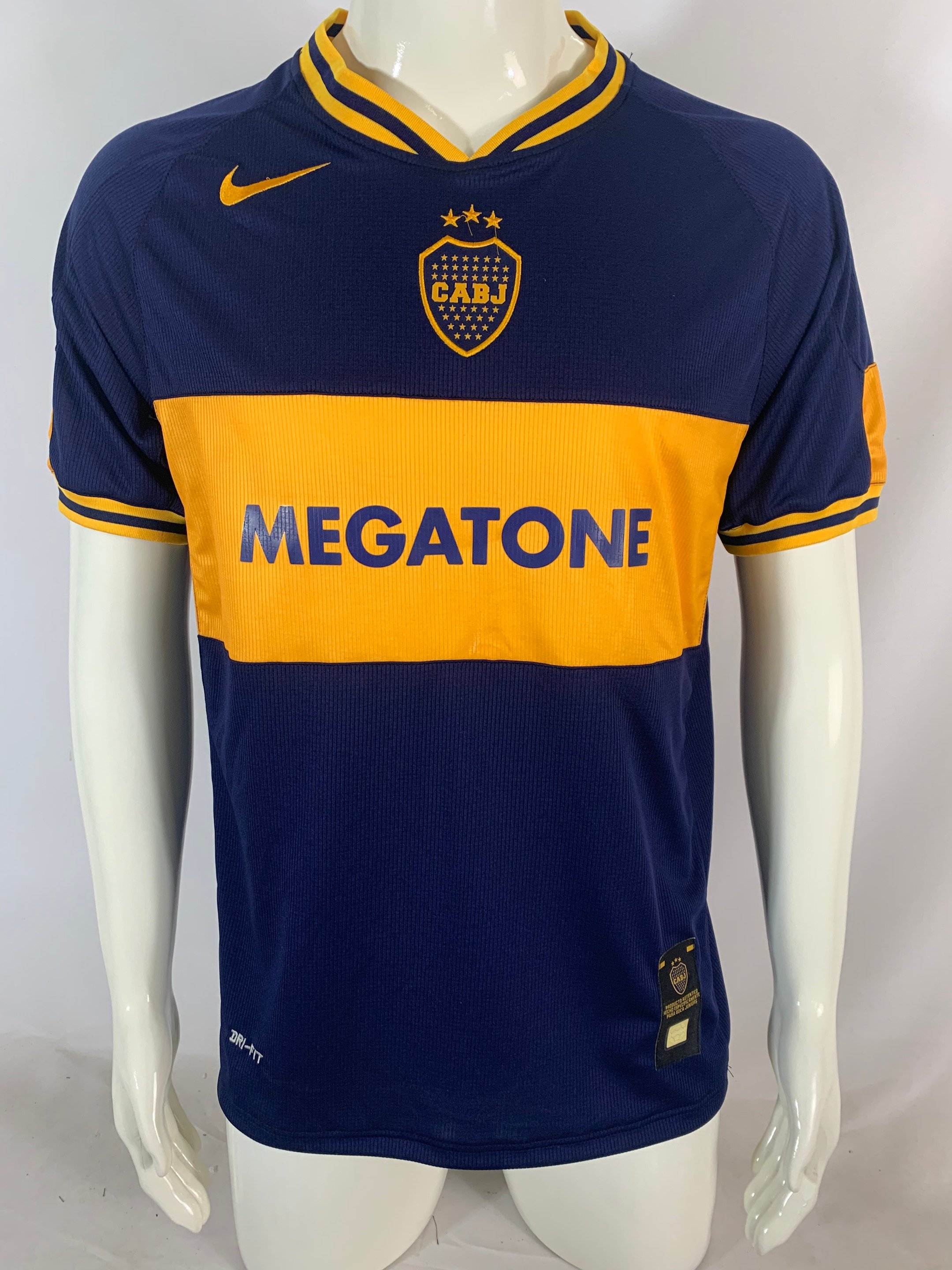 Club Atlético Boca Juniors 2006/07 Home Retro Men Jersey – Navy