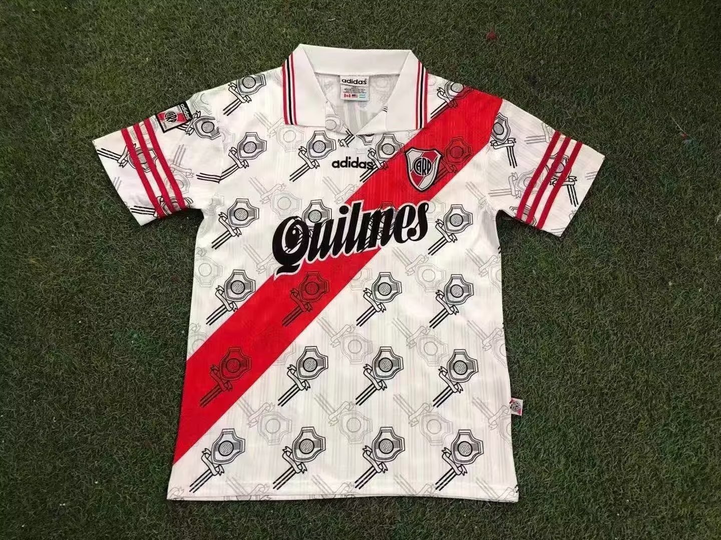 Club Atlético River Plate 1996/97 Home Retro Men Jersey – White