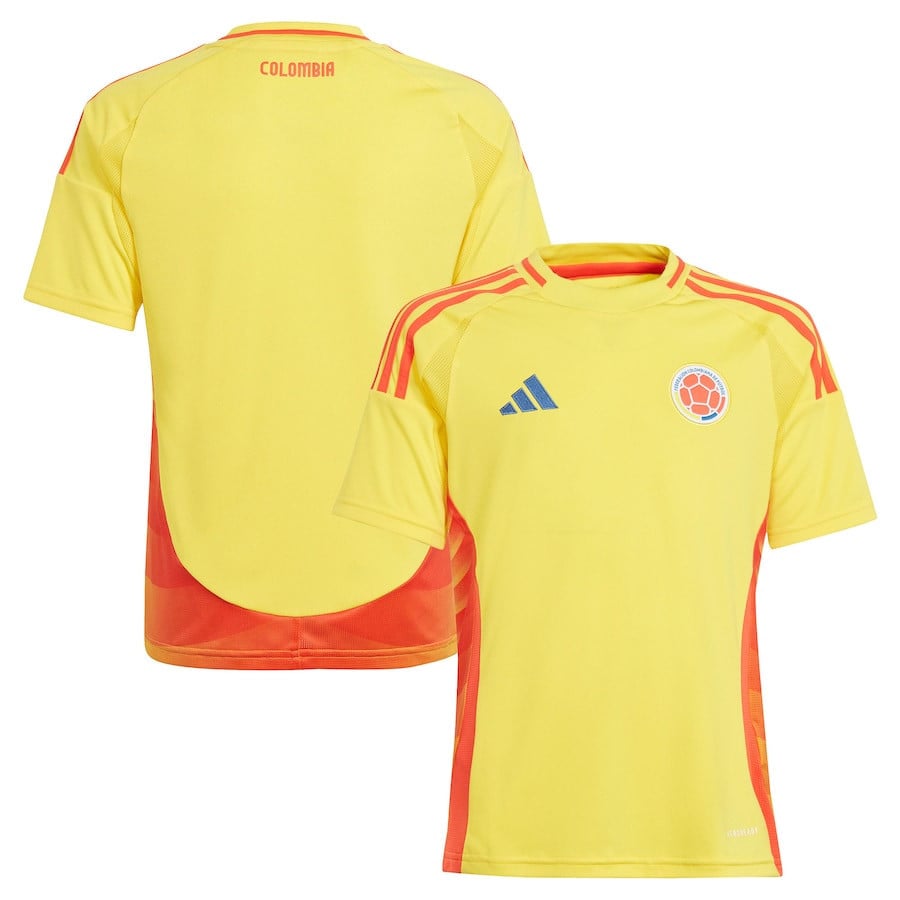 Colombia National Team 2024 Home YOUTH Jersey - Yellow