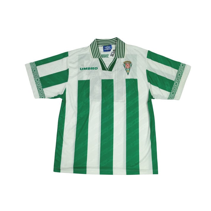 Cordoba CF Spain 1996/97 Original Umbro Home Retro Men Jersey - White