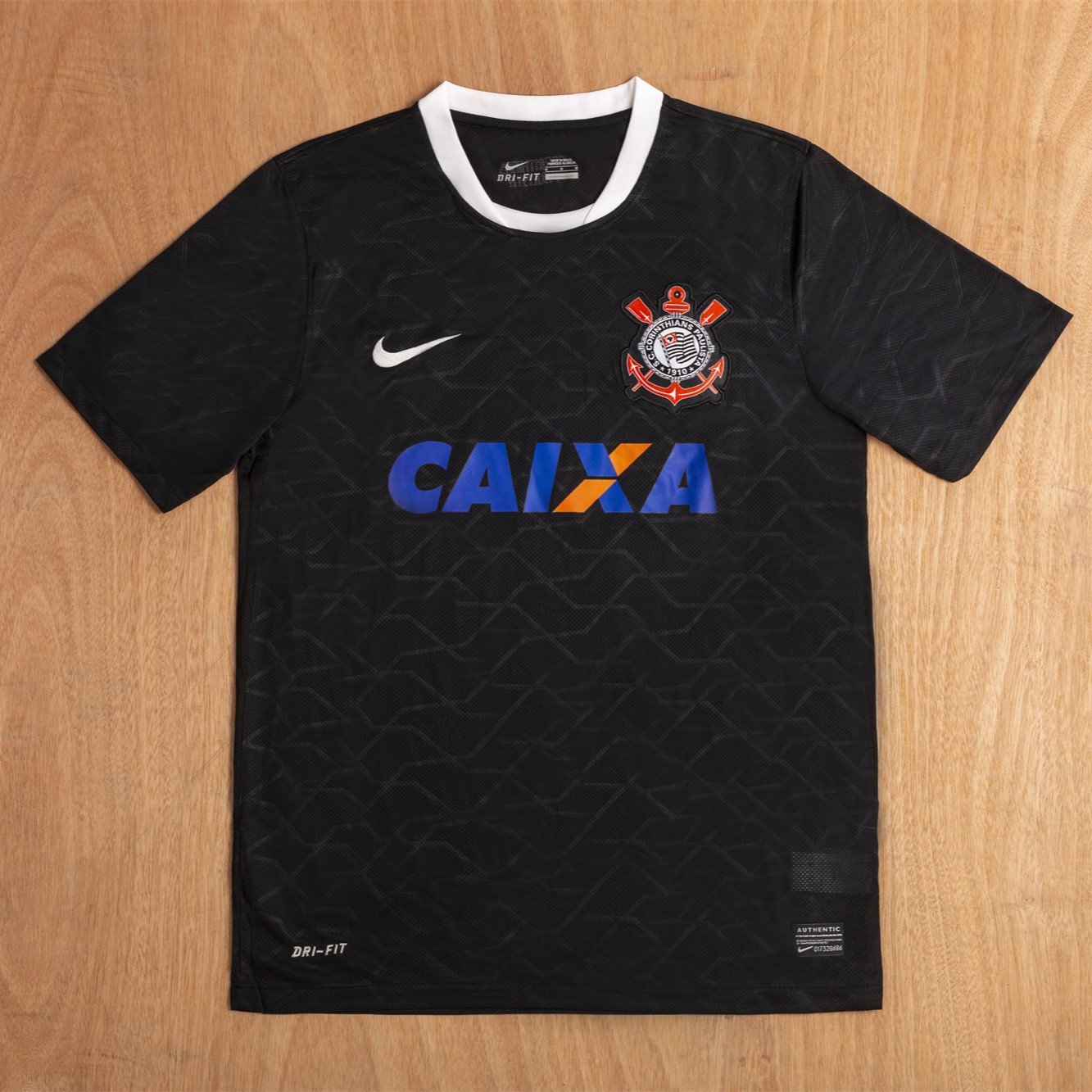 Corinthian F.C. 2012/13 Away Retro Men Jersey - Black