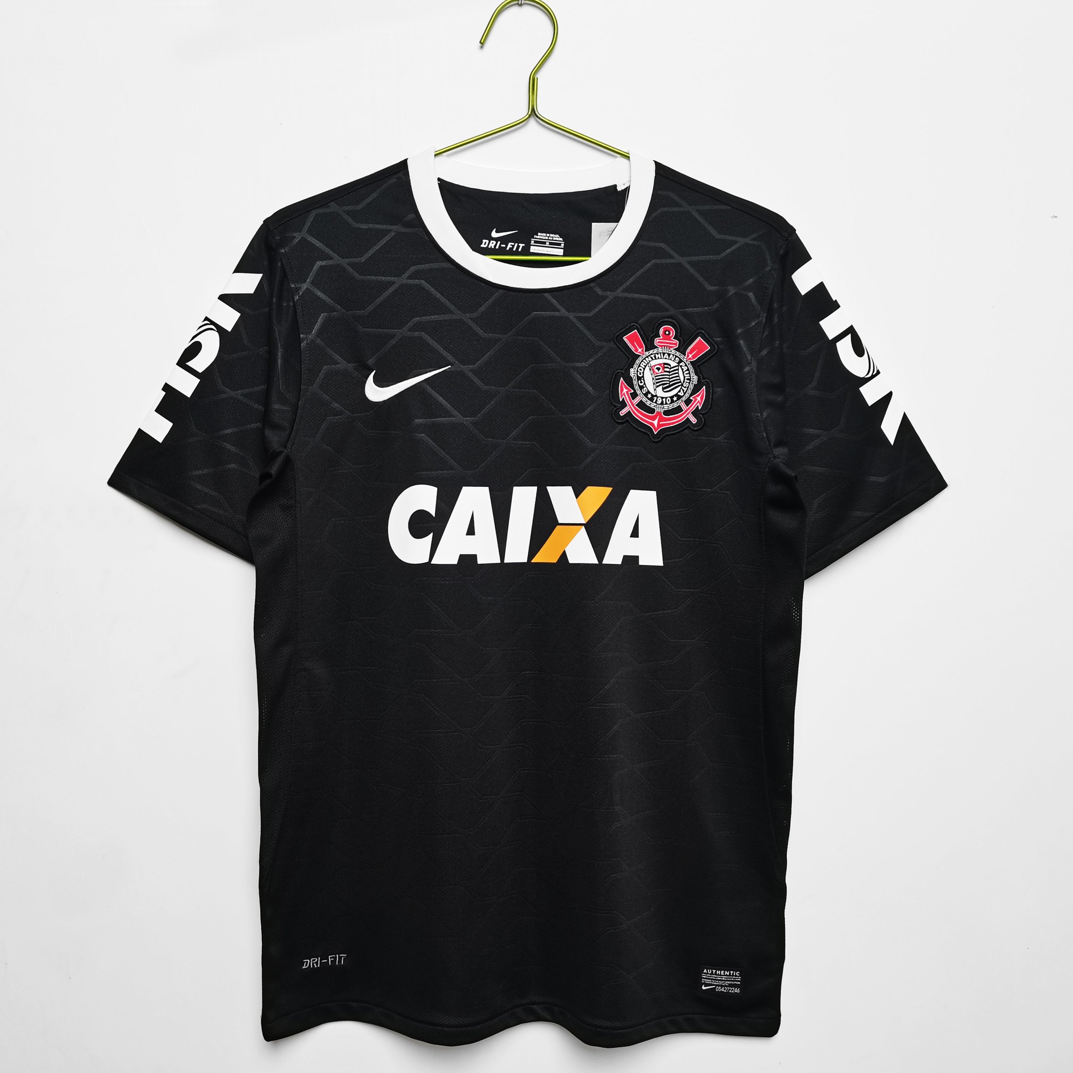 Corinthians 2008 Away Retro Men Jersey - Black