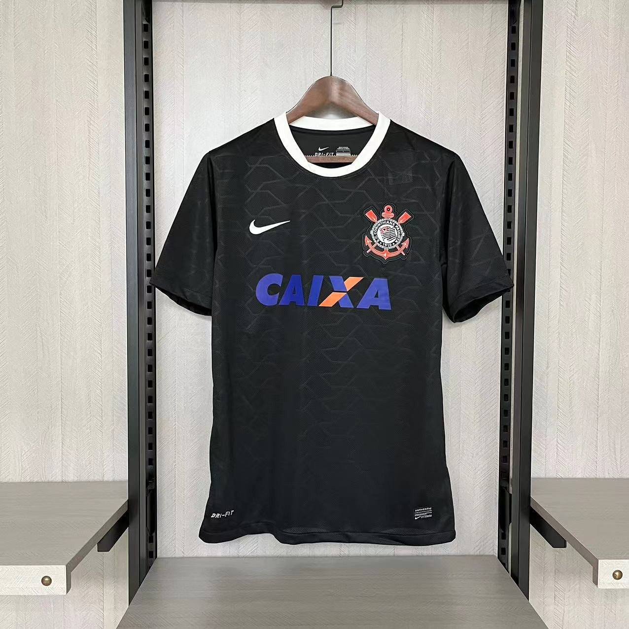 Corinthians 2012/13 Away Retro Men Jersey - Black