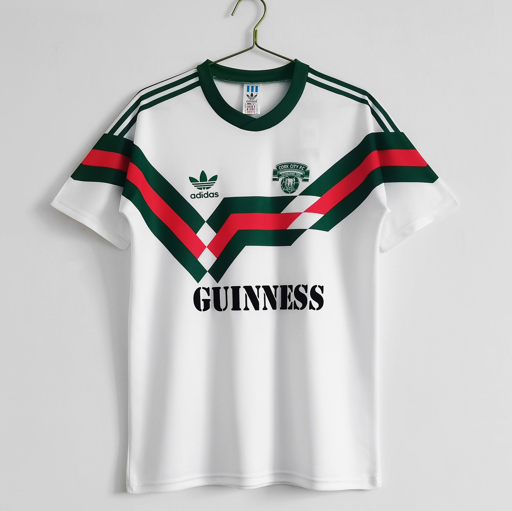 Cork City FC 1988/89 Home Retro Men Jersey - White