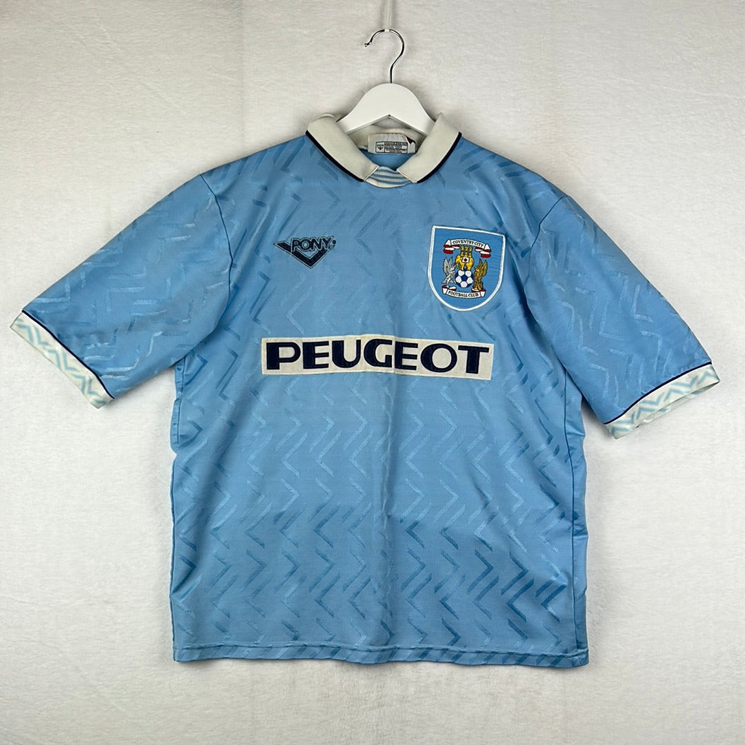 Coventry City 1994/96 Home Retro Men Jersey - Sky Blue