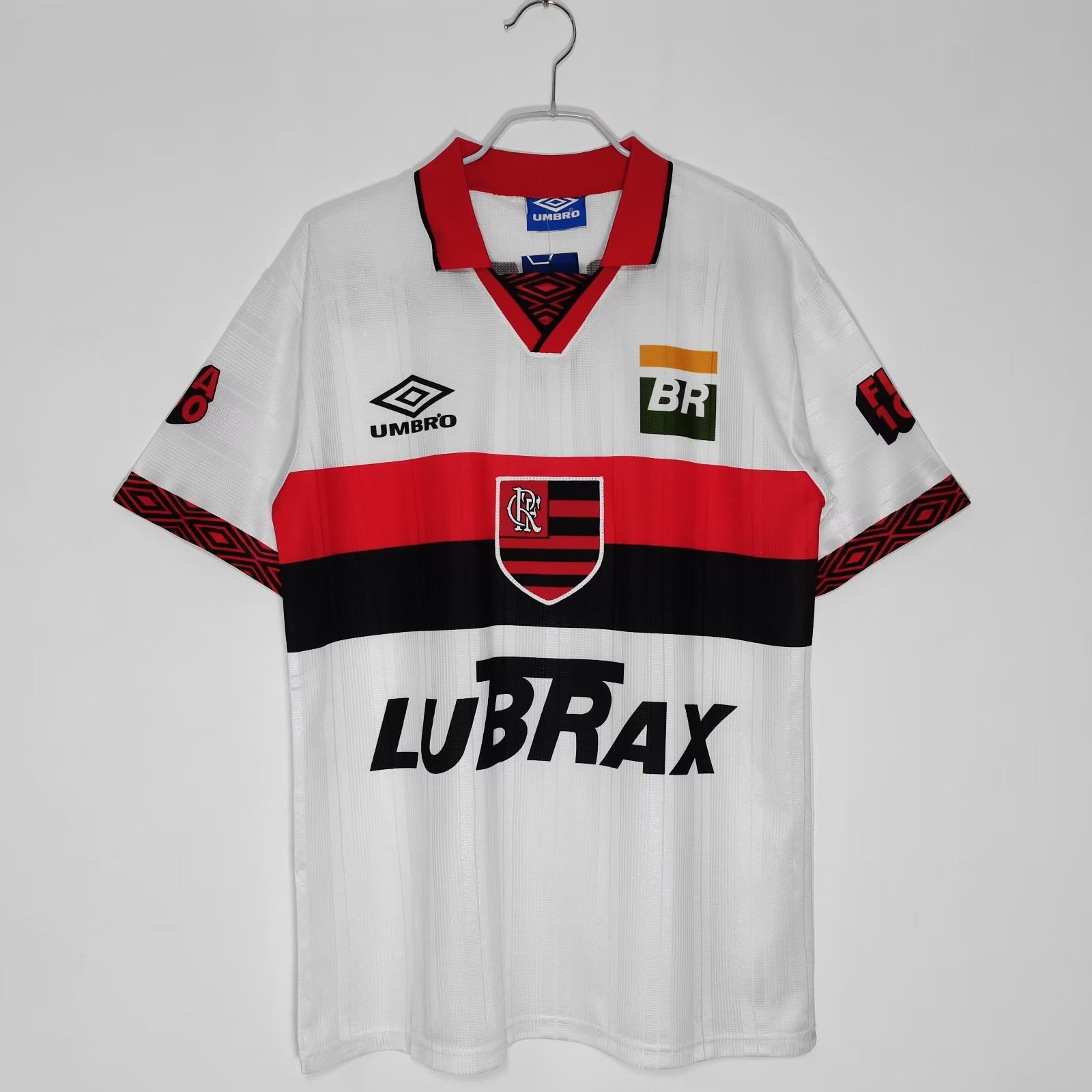CR Flamengo 1995 Away Retro Men Jersey - White