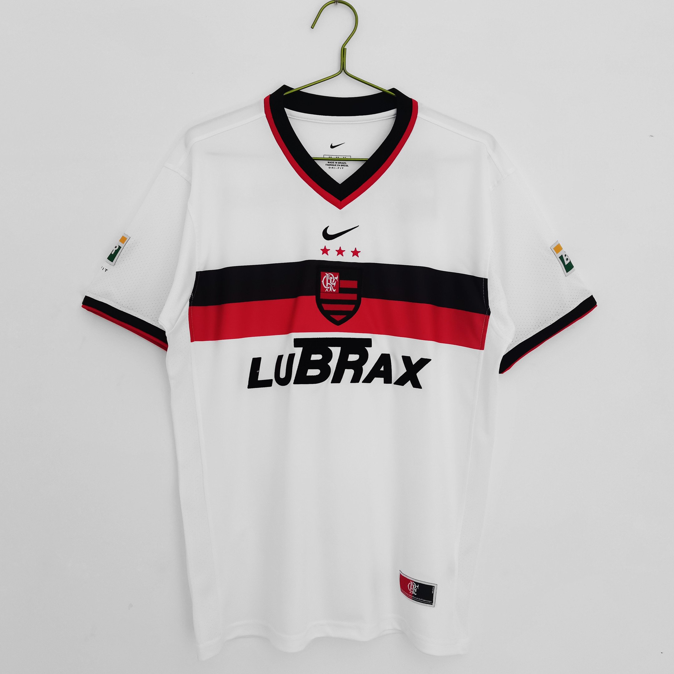 CR Flamengo 2001 Away Retro Men Jersey - White
