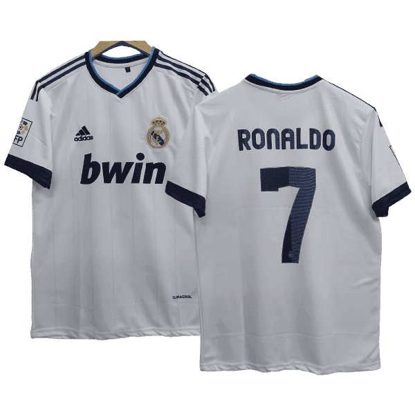 Cristiano Ronaldo Real Madrid 2012-13 Home Men Jersey - White
