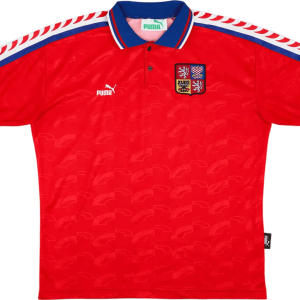 Czech 1996/98 Home Retro Men Jersey - Red