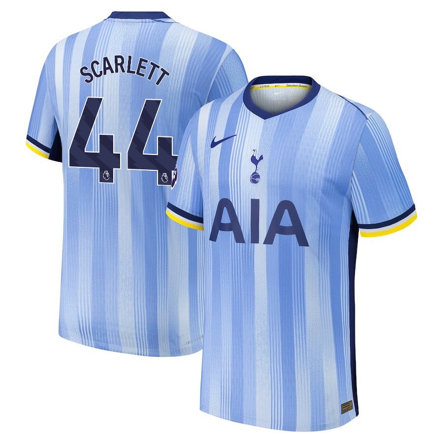 Dane Scarlett 44 Tottenham Hotspur 2024/25 Away Men Jersey - Blue