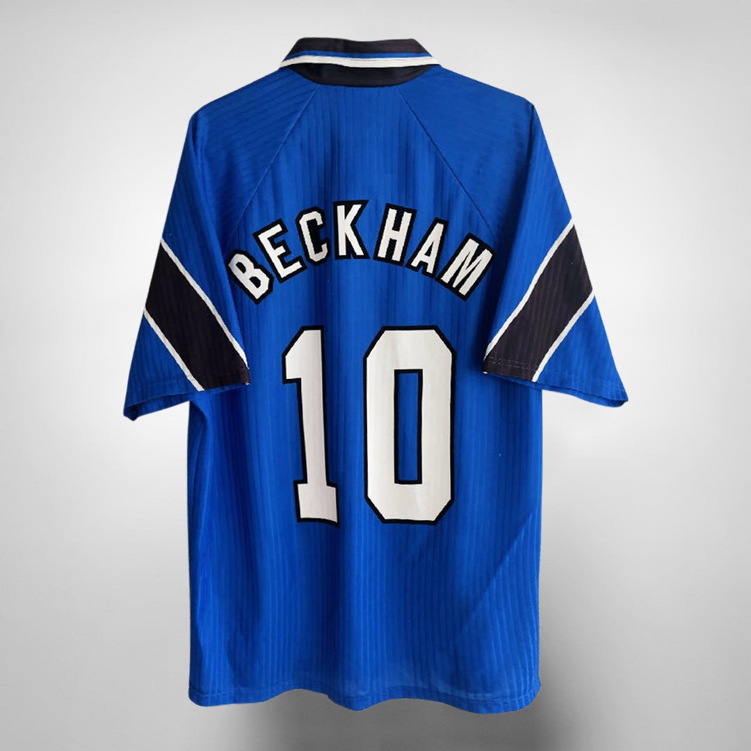 David Beckham 7 Manchester United 1996-1998 Third Retro Jersey - Men