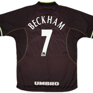 David Beckham 7 Manchester United 1998-99 Third Retro Jersey - Men