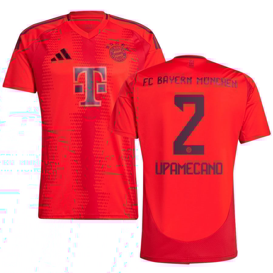 Dayot Upamecano 2 Bayern Munich 2024/25 Home Jersey - Men, Red