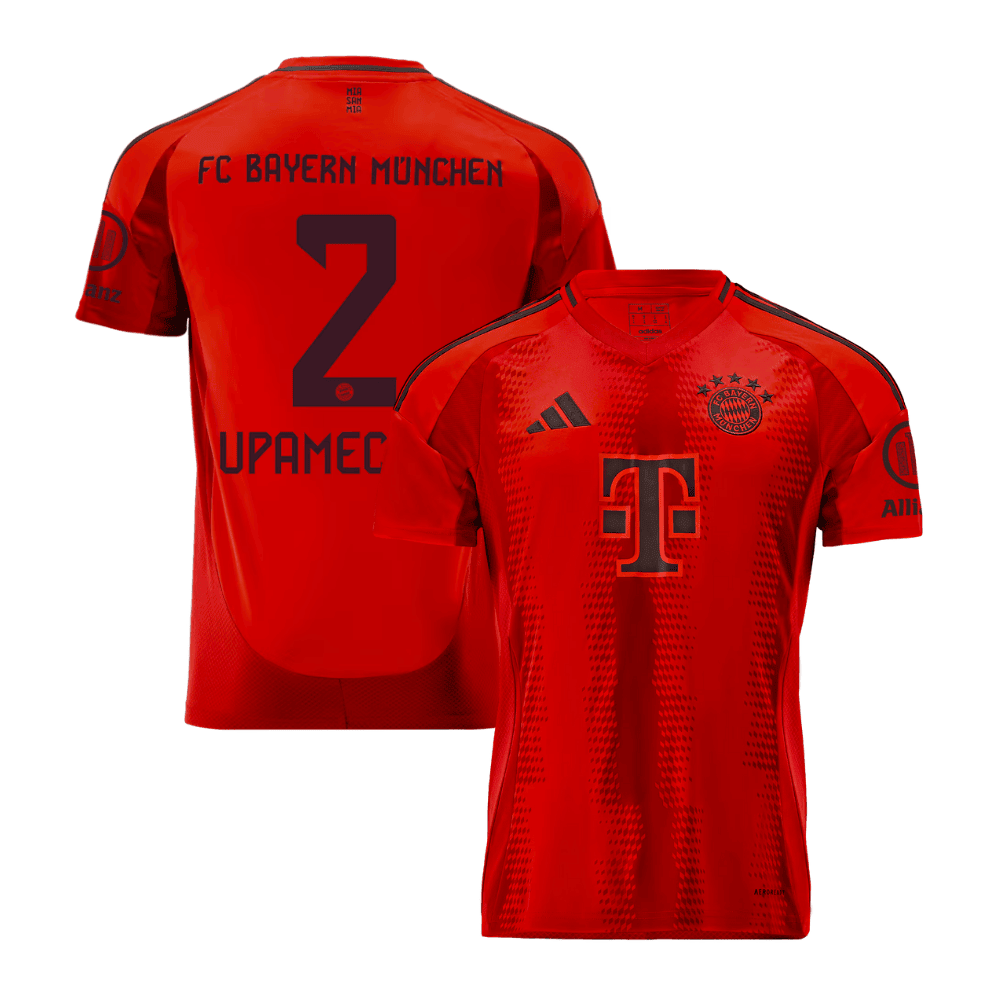 Dayot Upamecano 2 Bayern Munich 2024/25 Home Men Jersey - Red
