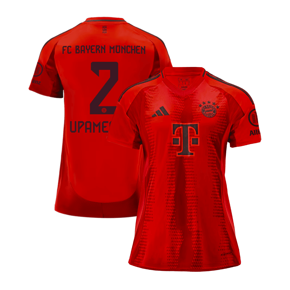 Dayot Upamecano 2 Bayern Munich 2024/25 Home Women Jersey - Red