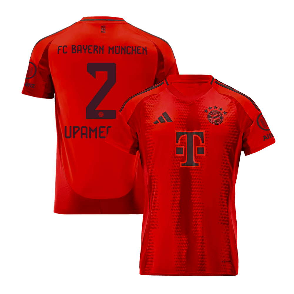 Dayot Upamecano 2 Bayern Munich 2024/25 Home YOUTH Jersey - Red