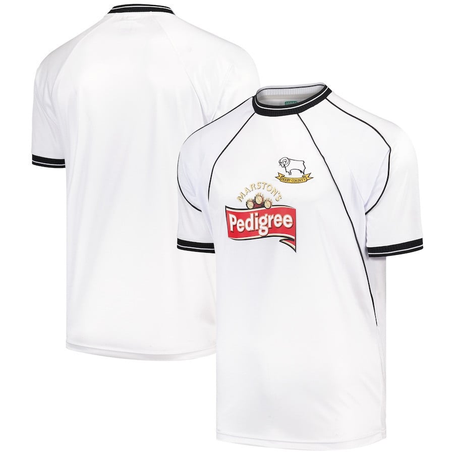 Derby County 2002 Home Jersey - Men, White