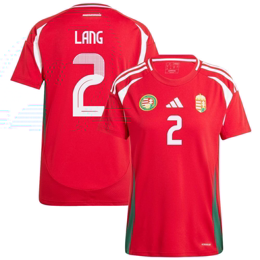 Ádám Lang 2 Hungary National Team 2024/25 Home WOMEN Jersey - Red