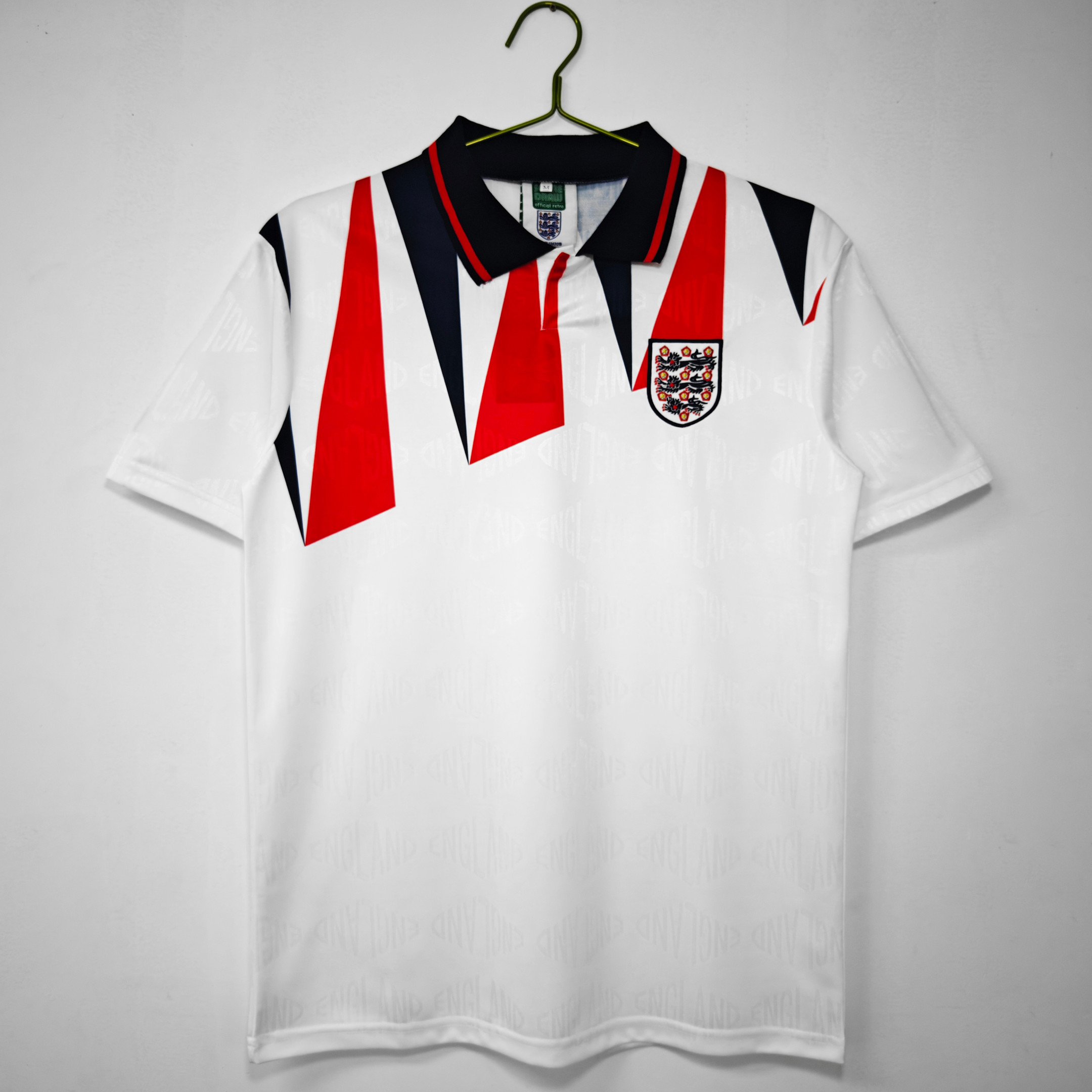 England 1992 Home Retro Men Jersey - White