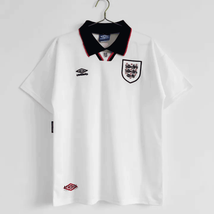England 1993/95 Home Retro Men Jersey - White