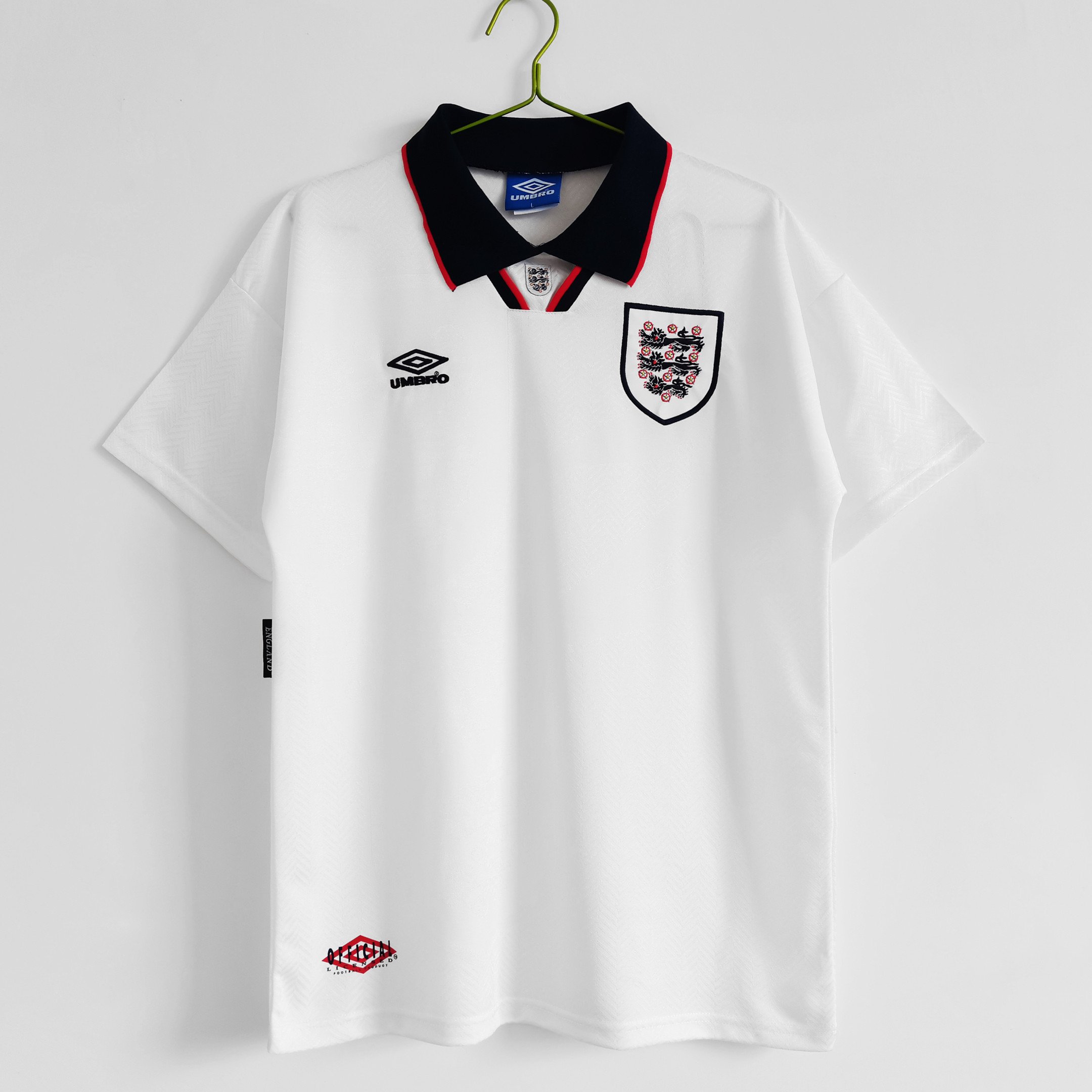 England 1994/95 Home Retro Men Jersey - White
