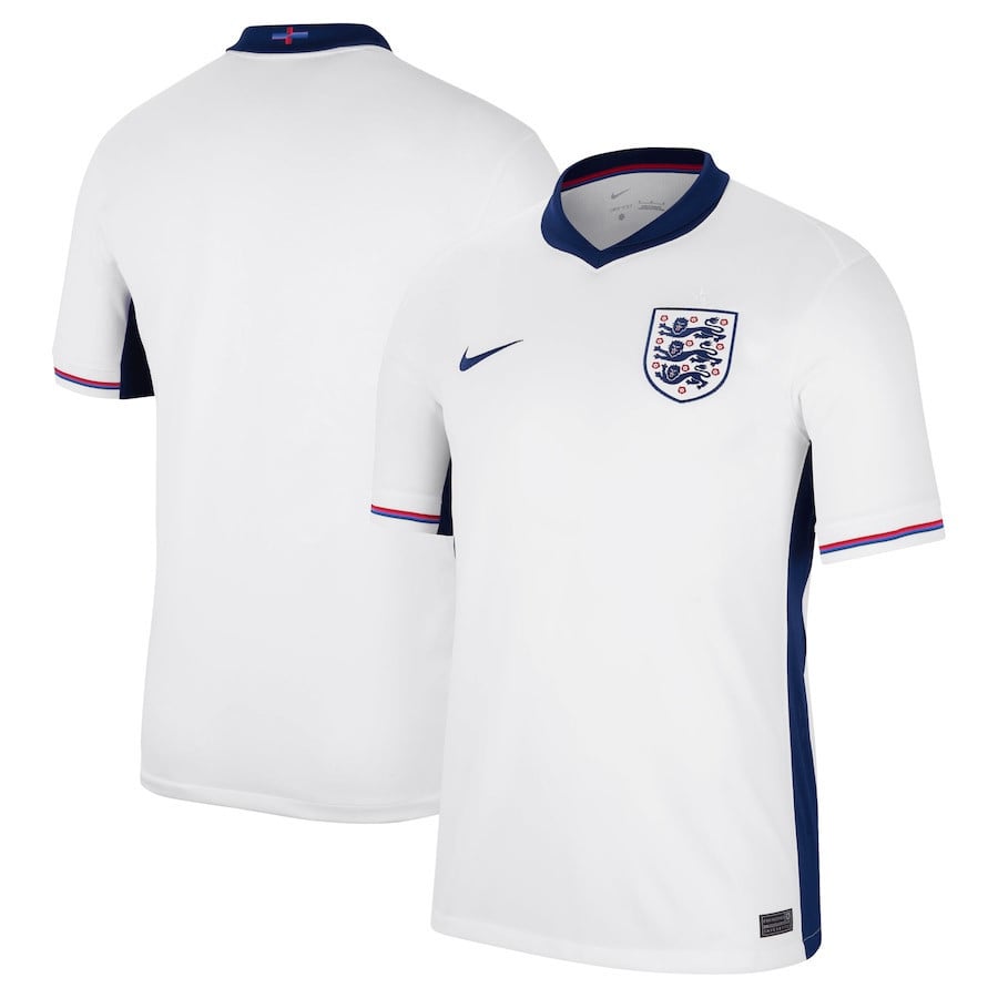 England 2024/25 Home Stadium Football Jersey - Men White