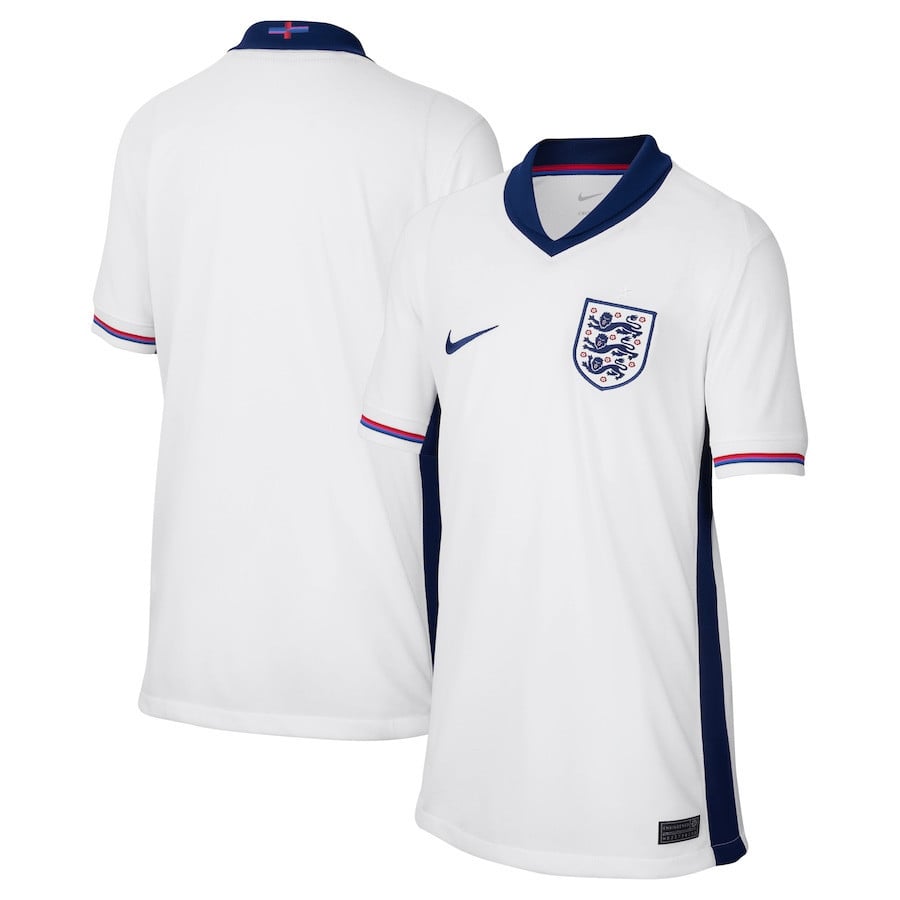 England 2024/25 Home Stadium Football Jersey - YOUTH Jersey
