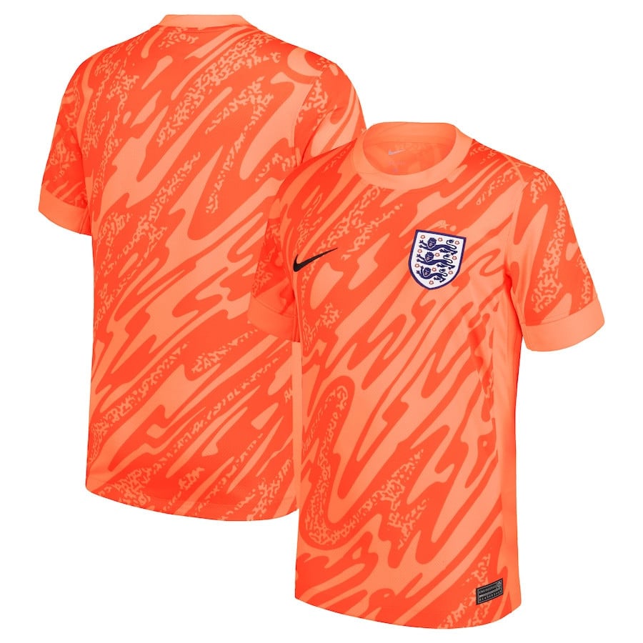 England National Team 2024/25 Goalkeeper Men Jersey - Orange