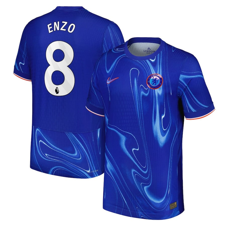 Enzo Fernández 8 Chelsea 2024/25 Home Men Jersey - Blue