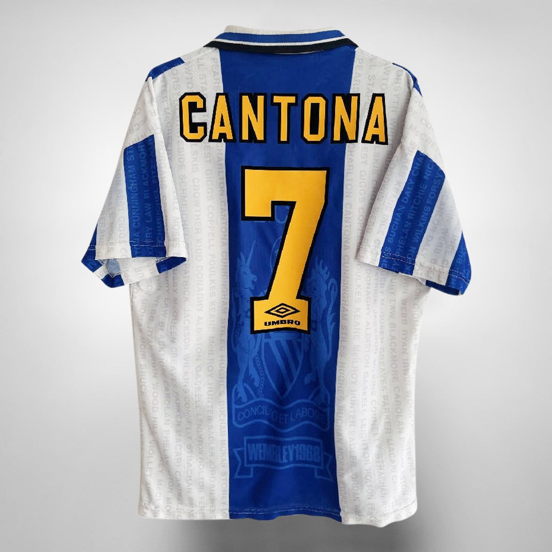 Eric Cantona 7 Manchester United 1994-1996 Third Retro Jersey - Men