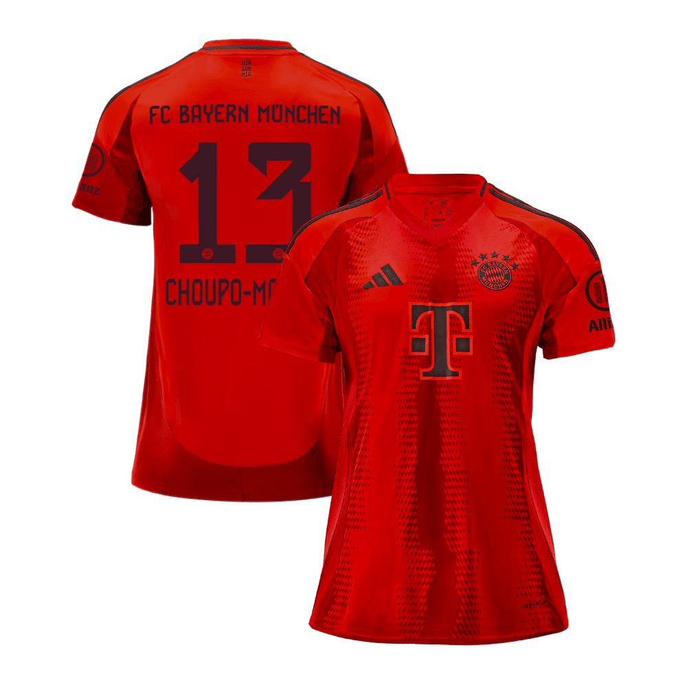 Eric Maxim Choupo-Moting 13 Bayern Munich 2024/25 Home Women Jersey - Red
