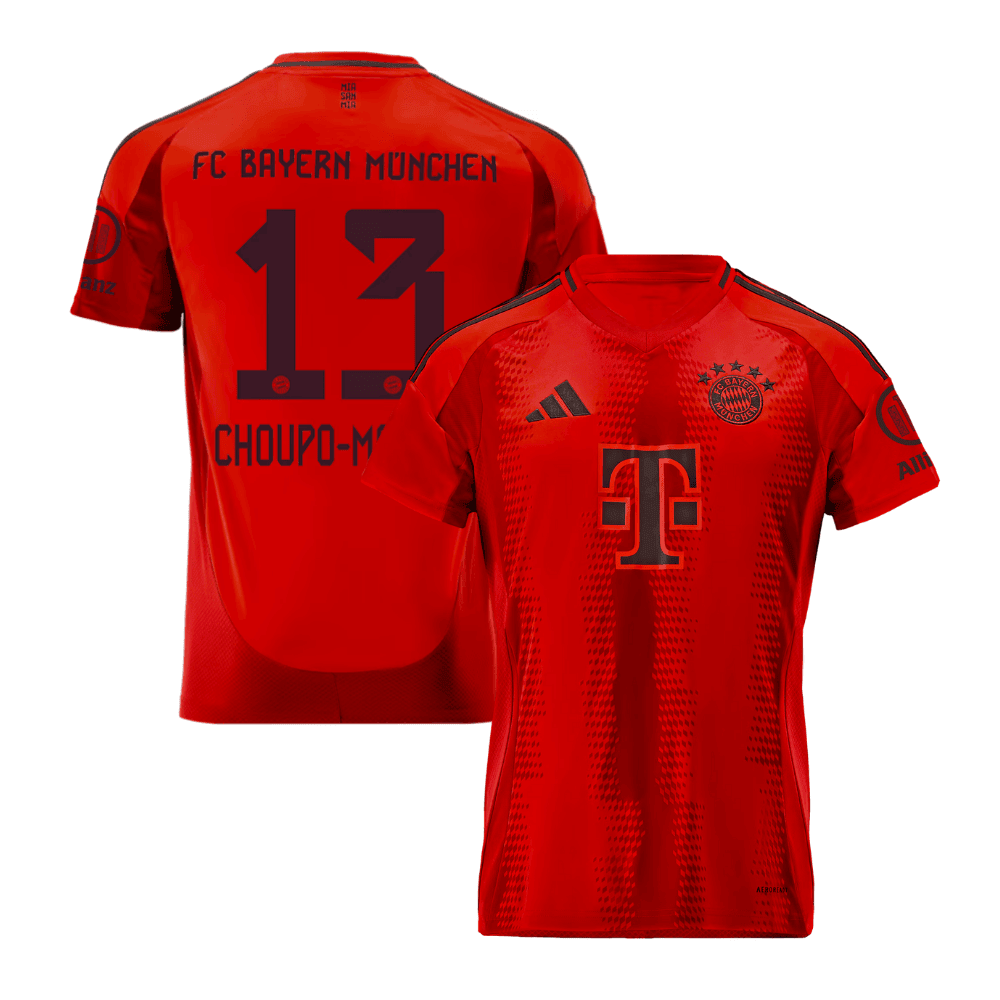 Eric Maxim Choupo-Moting 13 Bayern Munich 2024/25 Home YOUTH Jersey - Red