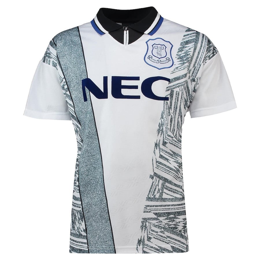 Everton 1995 Away Jersey - Men, White