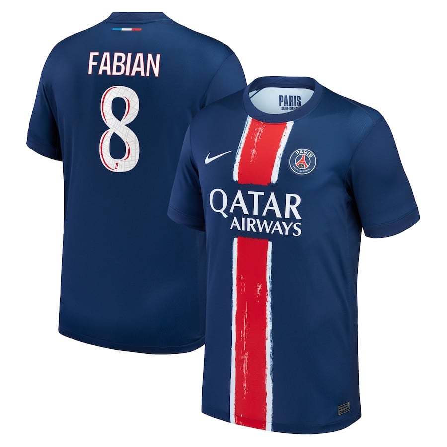 Fabián Ruiz 8 Paris Saint-Germain 2024/25 Home Men Jersey - Navy