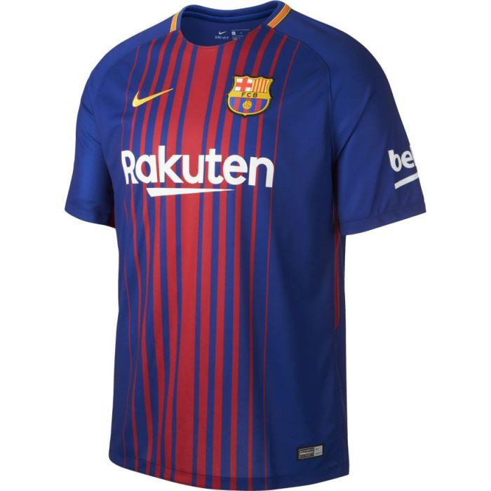 FC Barcelona 2017/18 Home Retro Men Jersey - Blue