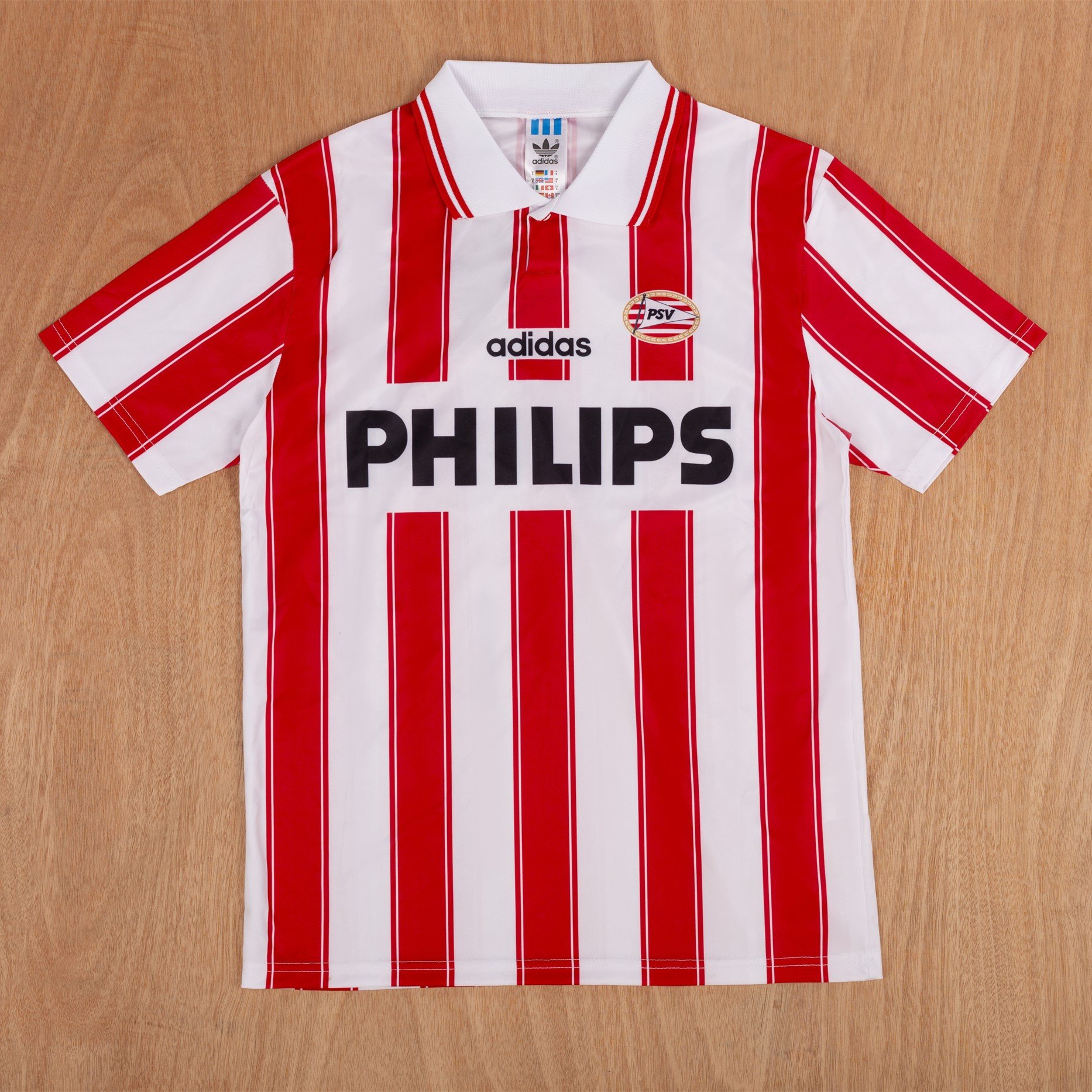FC Eindhoven 1994/95 Home Retro Men Jersey - White/Red