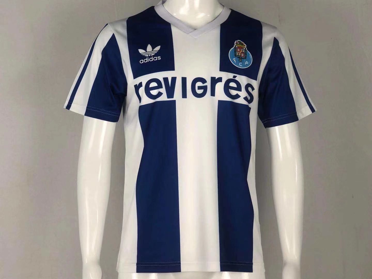 FC Porto 1990/93 Home Retro Men Jersey – White/Blue