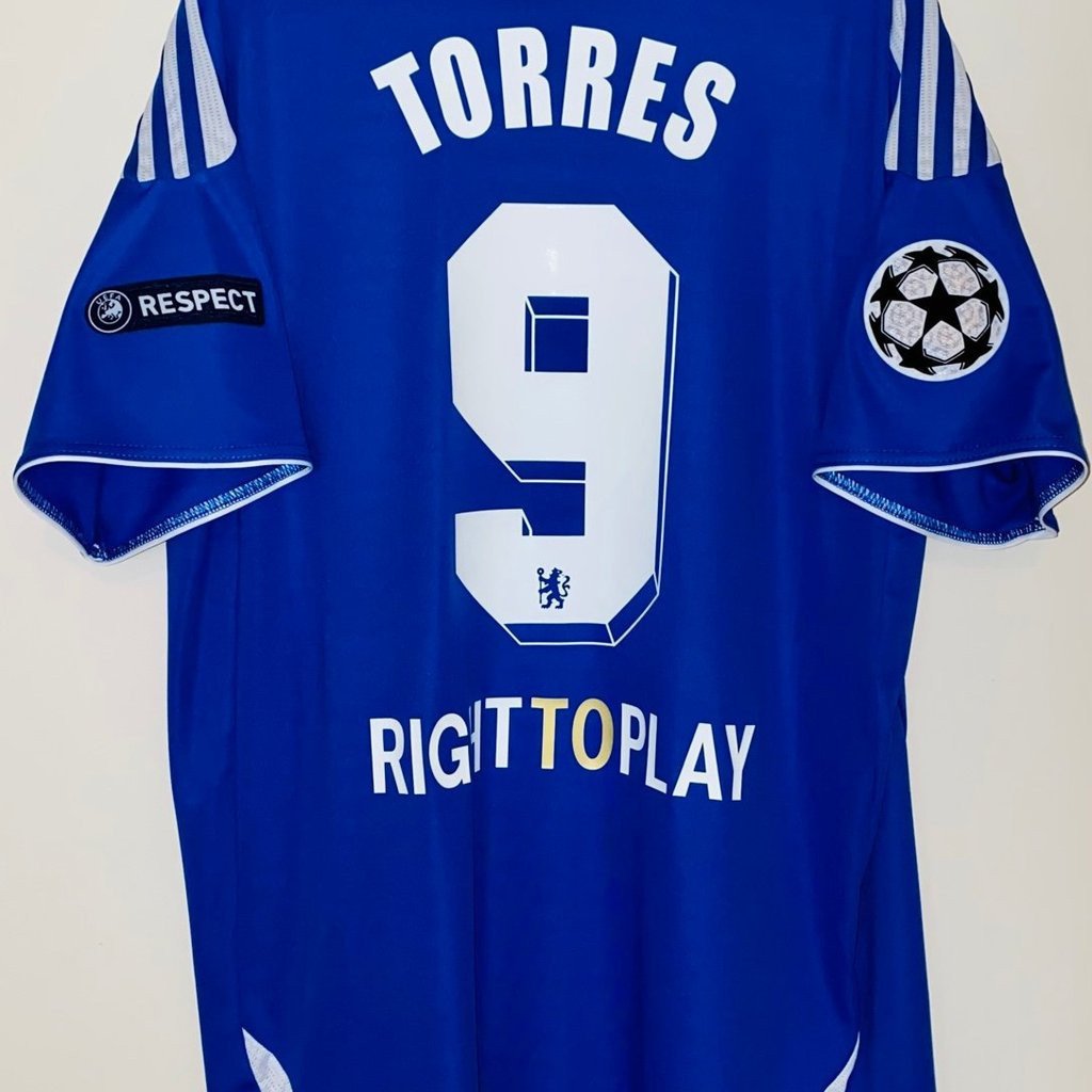 Fernando Torres 9 Chelsea 2011/12 Retro Jersey - Men