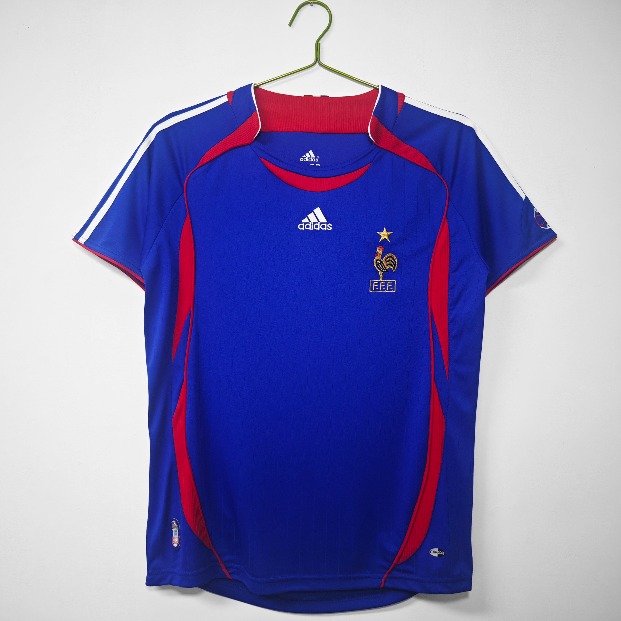 France 2006 Home Retro Men Jersey - Blue