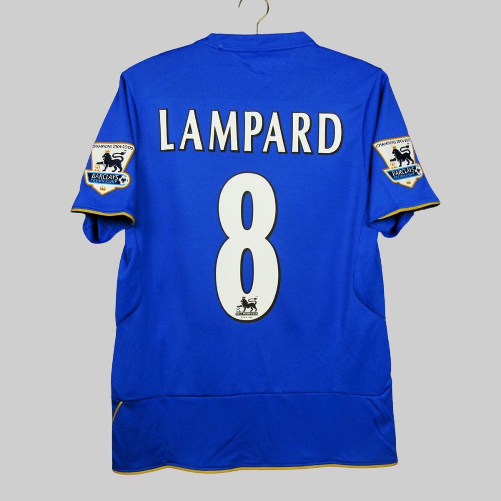Frank Lampard 8 Chelsea 2005-2006 Retro Home Jersey Centenary Premier League - Men