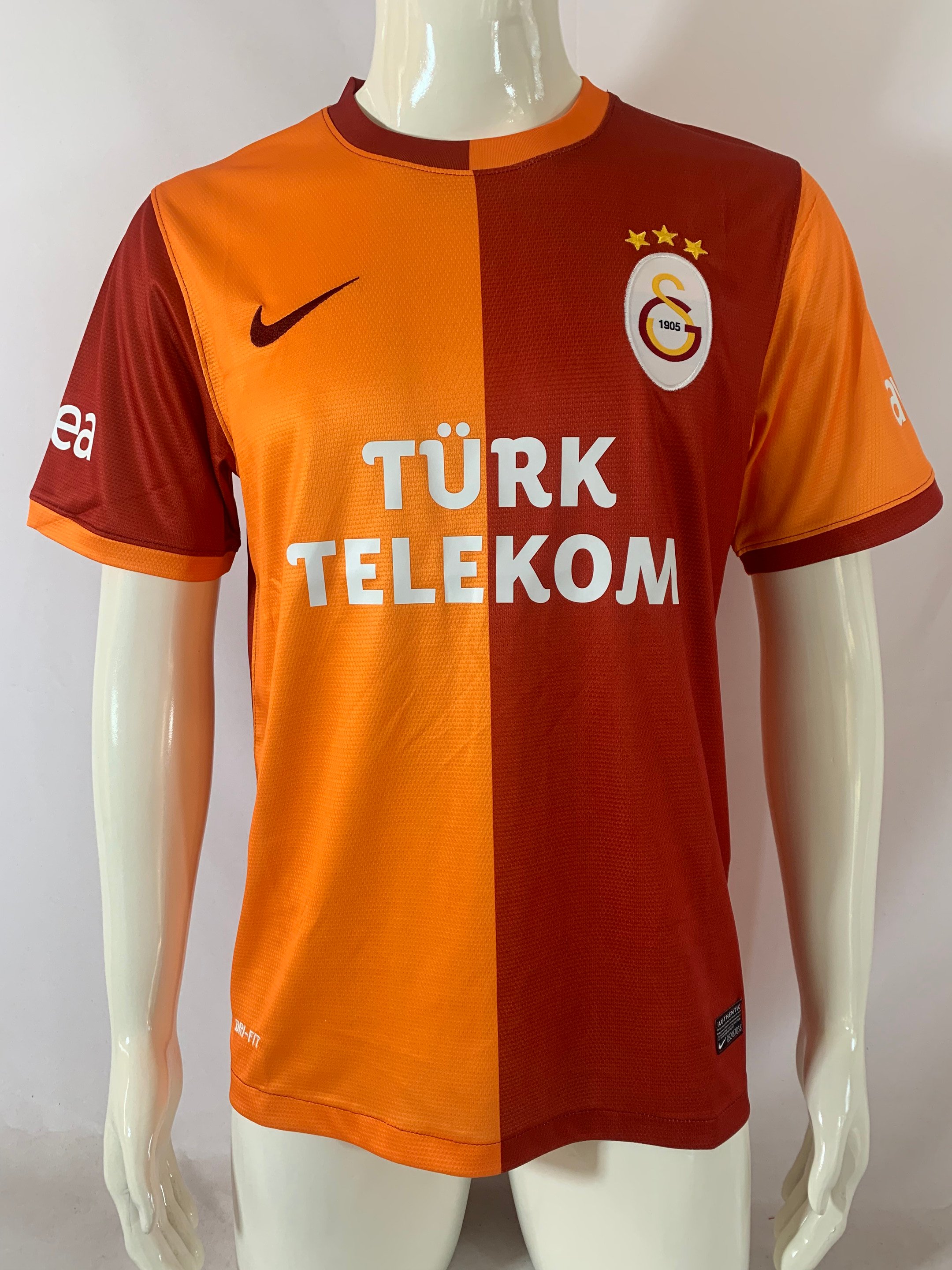 Galatasaray S.K. 2013/14 Home Retro Men Jersey – Orange