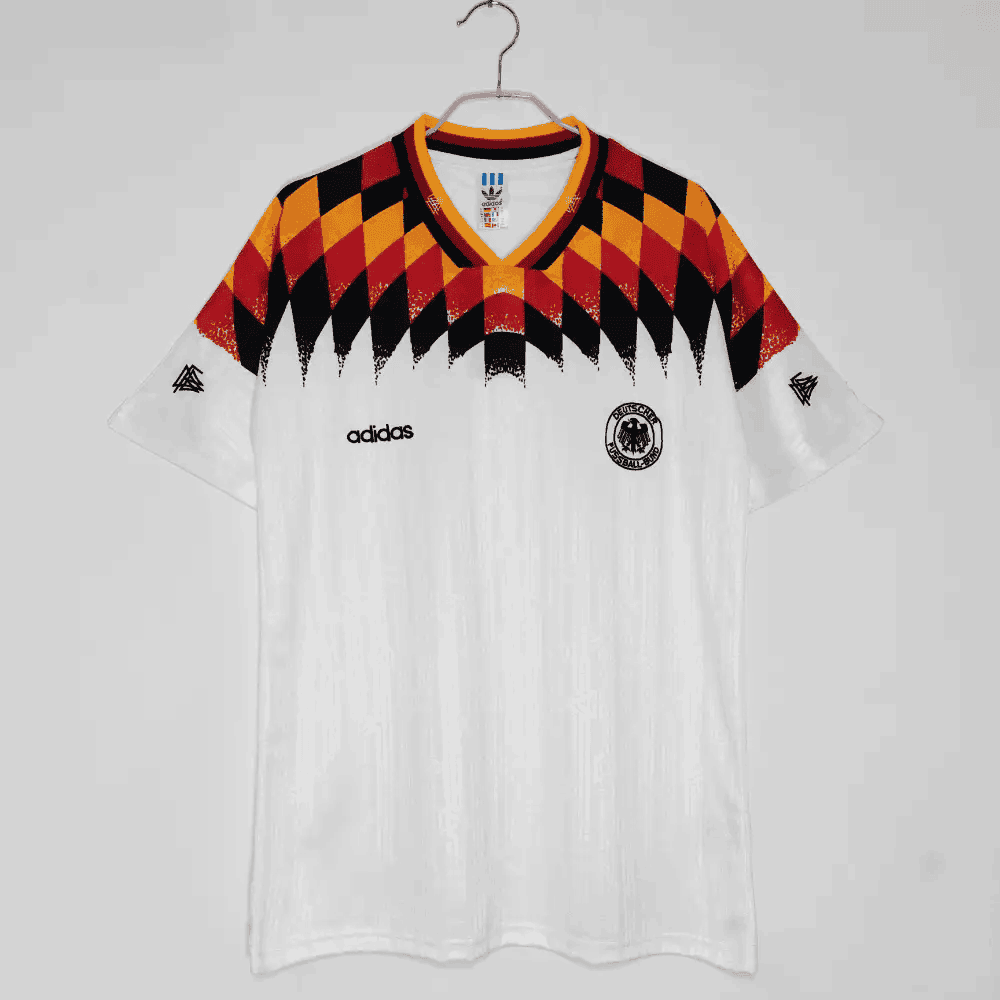 Germany 1994-1996 World Cup Retro Jersey - Men White