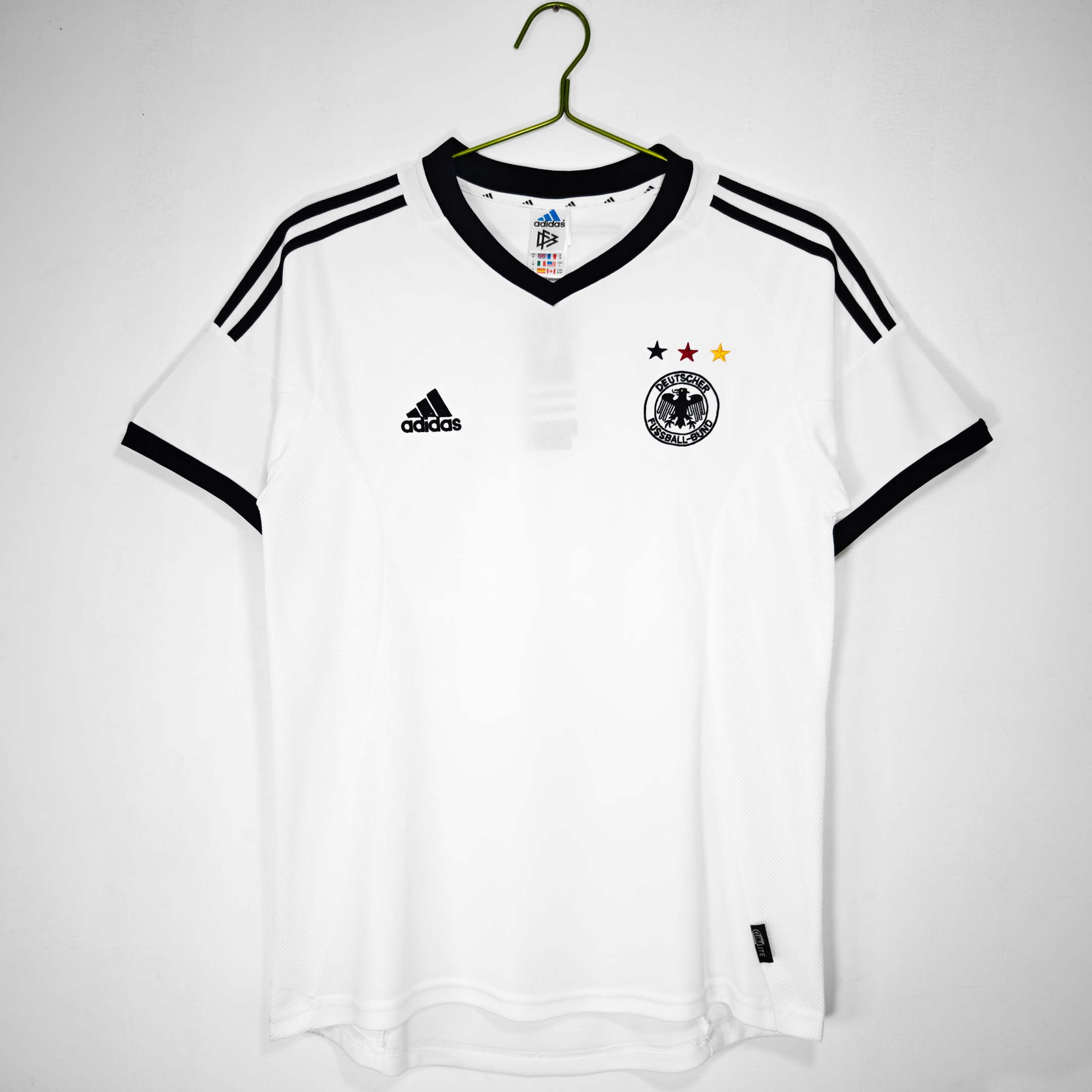 Germany 2002/03 Home Retro Men Jersey - White