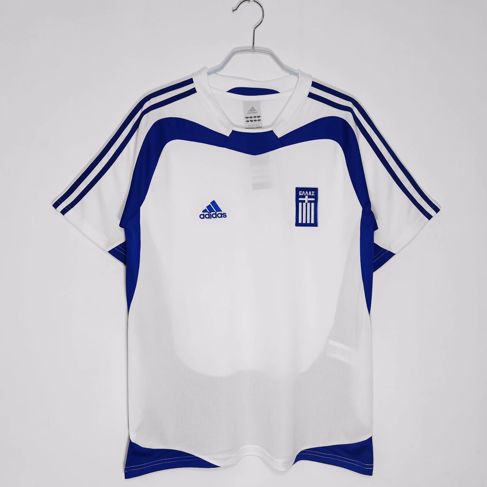 Greece 2004 Away Retro Men Jersey - White