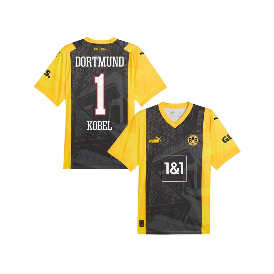 Gregor Kobel 1 Borussia Dortmund 2024/25 YOUTH Special Edition Jersey - Black
