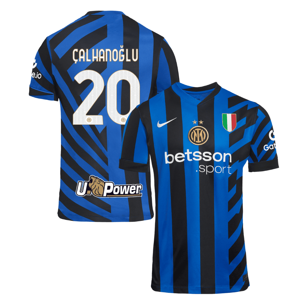 Hakan Çalhanoğlu 20 Inter Milan 2024/25 Home Men Jersey - Blue