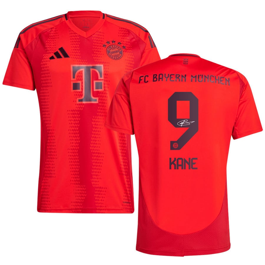 Harry Kane 9 Signed Bayern Munich 2024/25 Home Jersey Autographed - Men