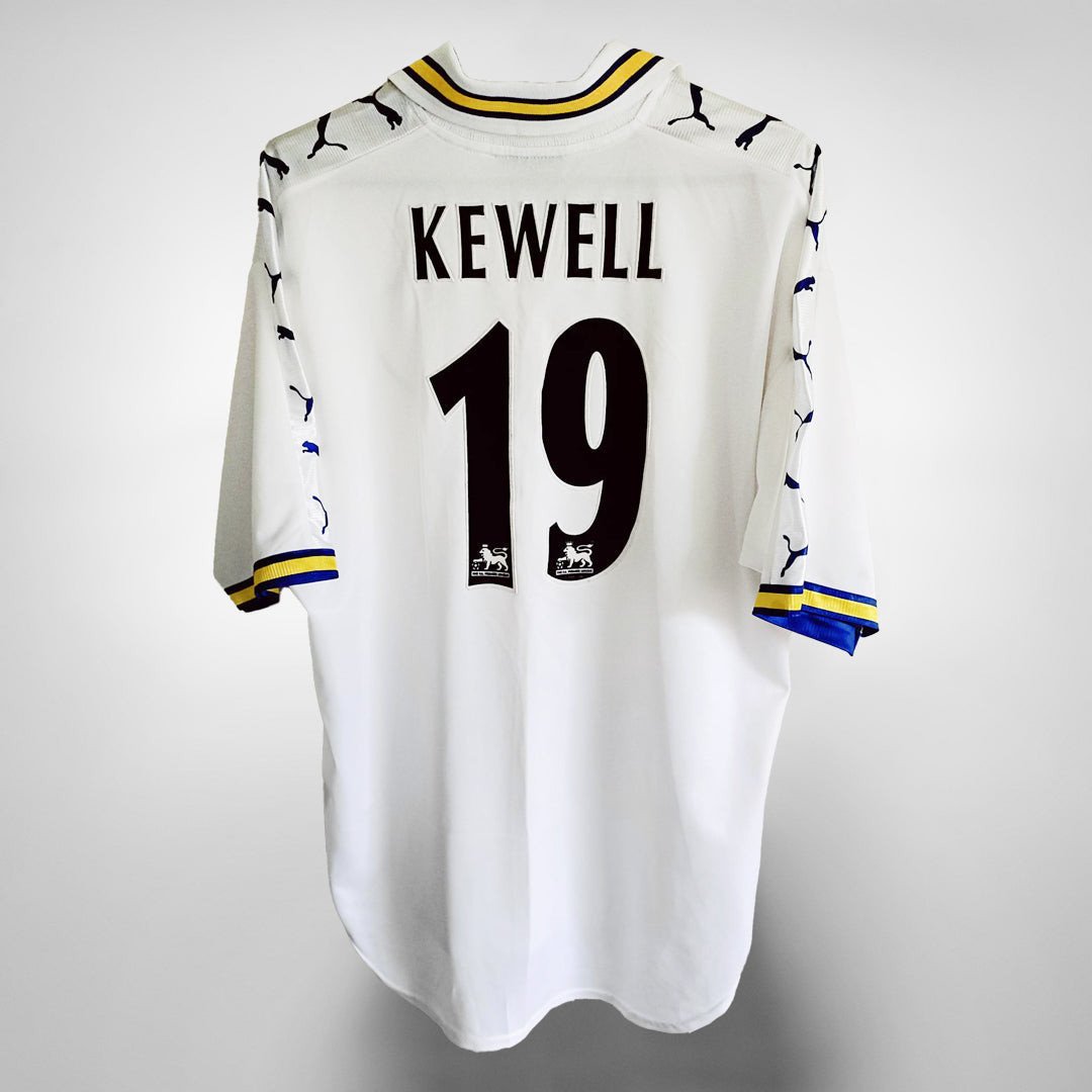 Harry Kewell 19 Leeds United 1998-2000 Home Retro Jersey - Men