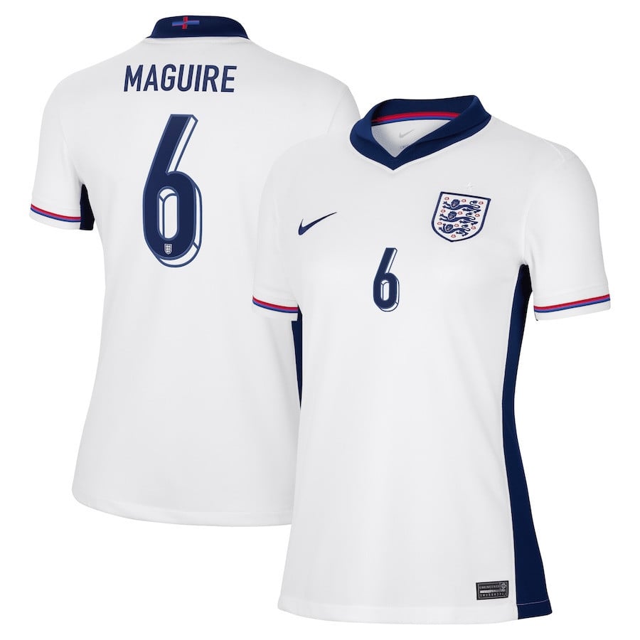 Harry Maguire 6 England 2024/25 Home Stadium Football Jersey - Women Jersey