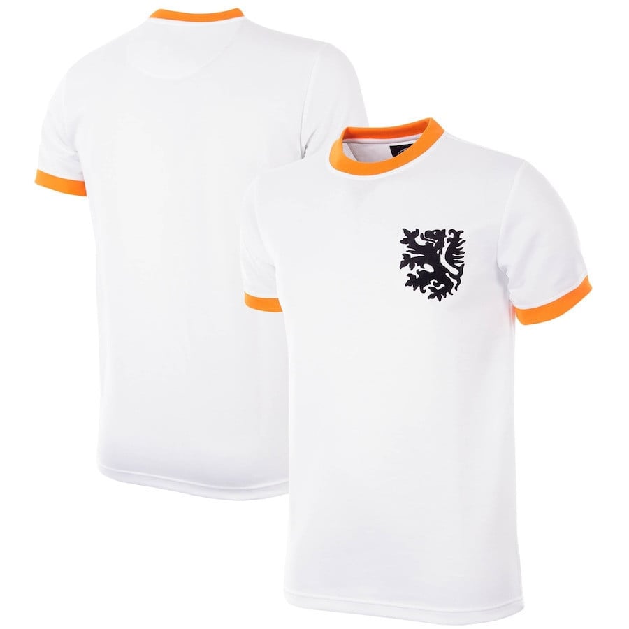 Holland World Cup Away 1978 Retro Jersey - Men, White